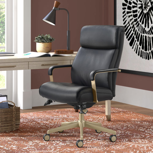 LaZBoy Melrose LaZBoy Modern Ergonomic Executive Office Chair with